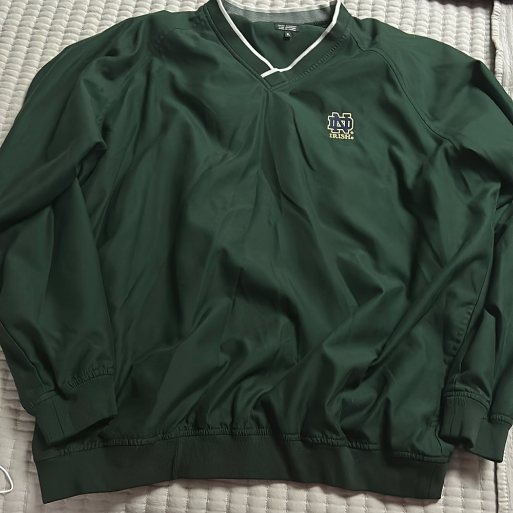 Notre Dame golf pullover